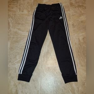 Adidas cuffed track pants, size L 14/16